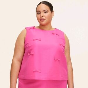 Women's Bow Shell Tank Top - kate spade new york x Target Pink size 2xl